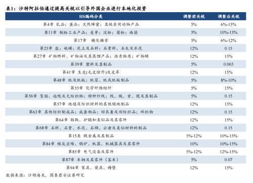 中国企业在沙投资机会：机械设备国防军工信息技术汽车(图17)