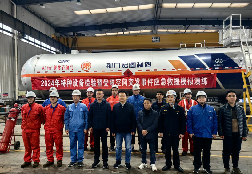 江苏省特检院徐州分院联合多单位开展特种设备检验暨受限空间突发事件应急救援模拟演练(图2)