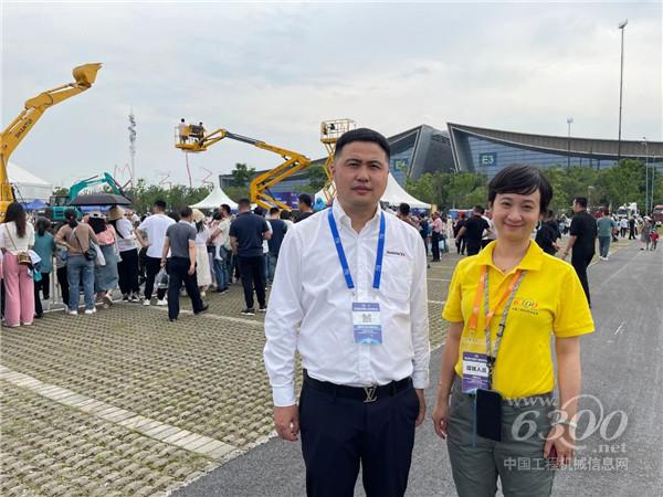 2023CICEE现场实力出圈！中国工程机械信息网专访欧历胜(图1)