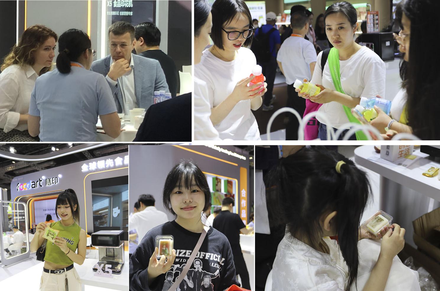 2024上海国际焙烤展启幕膳印科技X5食品印花机新品首发(图5)