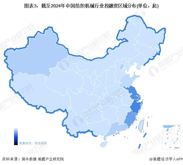 2024年中国纺织机械行业区域特征分析 地域性特征明显江浙处于领先地位【组图】(图3) 2024年中国纺织机械行业区域特征分析 地域性特征明显江浙处于领先地位【组图】(图3)