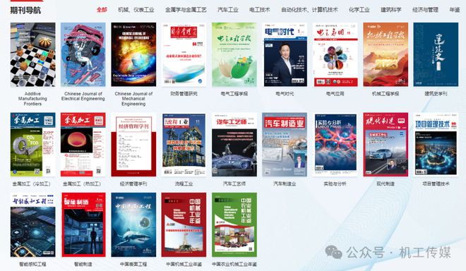 机械工业信息研究院期刊管理数字化平台上线(图5) 机械工业信息研究院期刊管理数字化平台上线(图5)