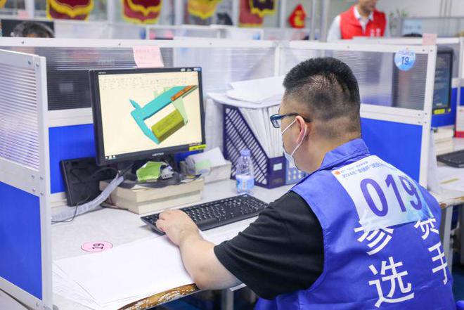 2024年“金锤杯”滨海Creo3D绘图职业技能大赛成功举办(图3)