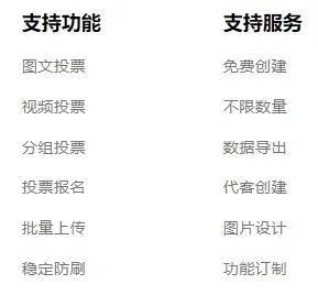 免费专业的投票小程序、投票制作网站平台推荐(图6) 免费专业的投票小程序、投票制作网站平台推荐(图6)