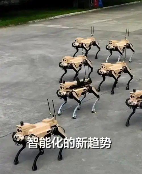 碾压美军！中国机器狼群亮相珠海航展武德充沛太残暴！(图4)