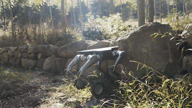 脚踏四个轮中国机械狗领域的“哪吒”来了军事应用前景广阔(图2) 脚踏四个轮中国机械狗领域的“哪吒”来了军事应用前景广阔(图2)