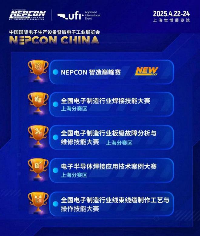 参观预登记通道开启!探索电子制造新边界NEPCON China 电子展2025年4月22-24日邀您抢占未来先机(图6) 参观预登记通道开启!探索电子制造新边界NEPCON China 电子展2025年4月22-24日邀您抢占未来先机(图6)